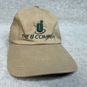 The IJ Company Hat Cap Adult OSFA Beige‎ Work Wear Casual Ballcap Food Services